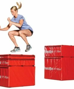 Power Max TA218 Soft Plyo Box, 18" -Track & Field Sales Store A85 314g 3