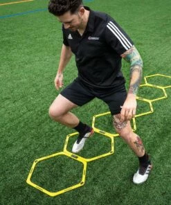 Kwik Goal Hex Speed Rings Agility Trainer Set 13 Kwik Goal Hex Speed Rings Agility Trainer Set -Track & Field Sales Store a11 998 05