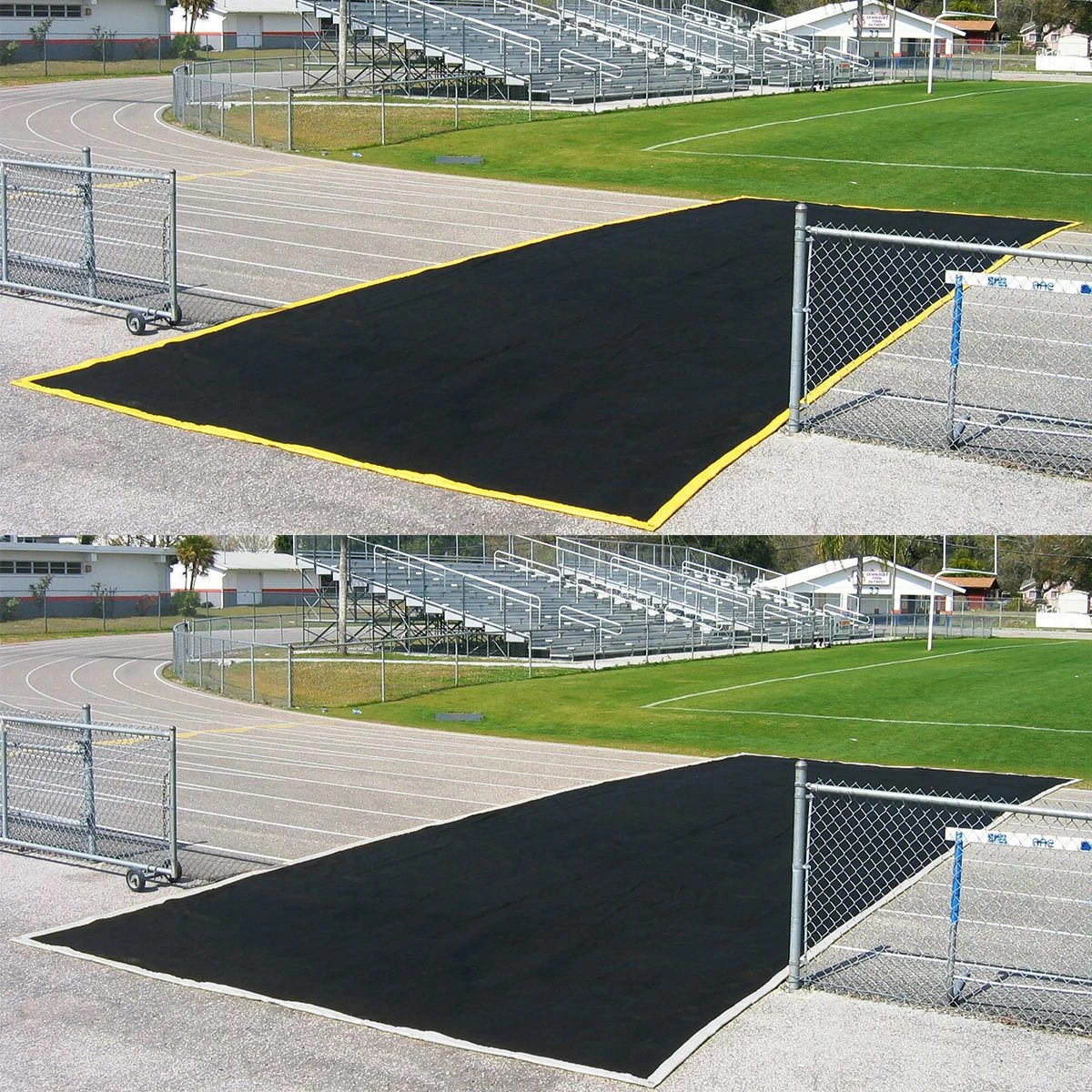 Aer-Flo 3667-G Cross Over Zone Track Protector, 7.5'x30' 2 Aer-Flo 3667-G Cross Over Zone Track Protector, 7.5'x30' - Image 2