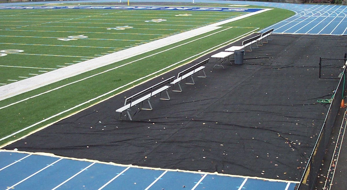 Aer-Flo Bench Zone Sideline Track Protector, 15'x150' 2 Aer-Flo Bench Zone Sideline Track Protector, 15'x150' - Image 2