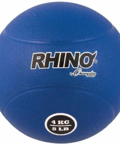 Champion 4 Kilo / 9 lb.Rubber Medicine Ball, RMB4