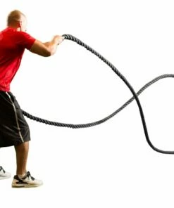 Power Systems 30', 2" Power Training Rope, Black