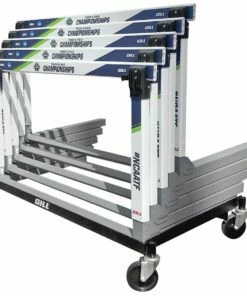 Gill 4630 Flight Track Hurdle Cart, 41"