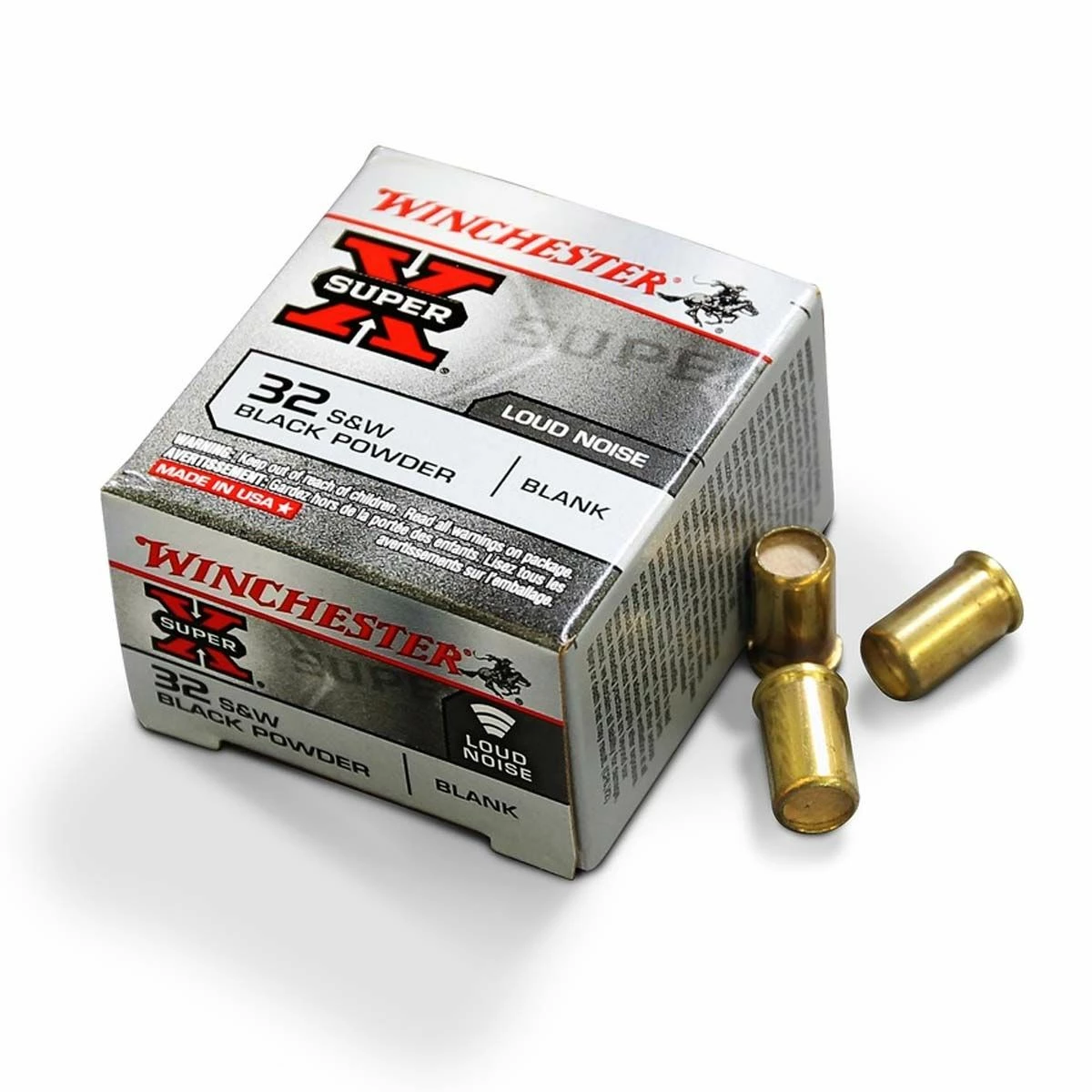 Crimped Blanks for Track Starting Pistol, .32 Cal. (100) 2 Crimped Blanks for Track Starting Pistol, .32 Cal. (100) - Image 2