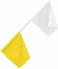 Gill Officials' Flags, Yellow/White