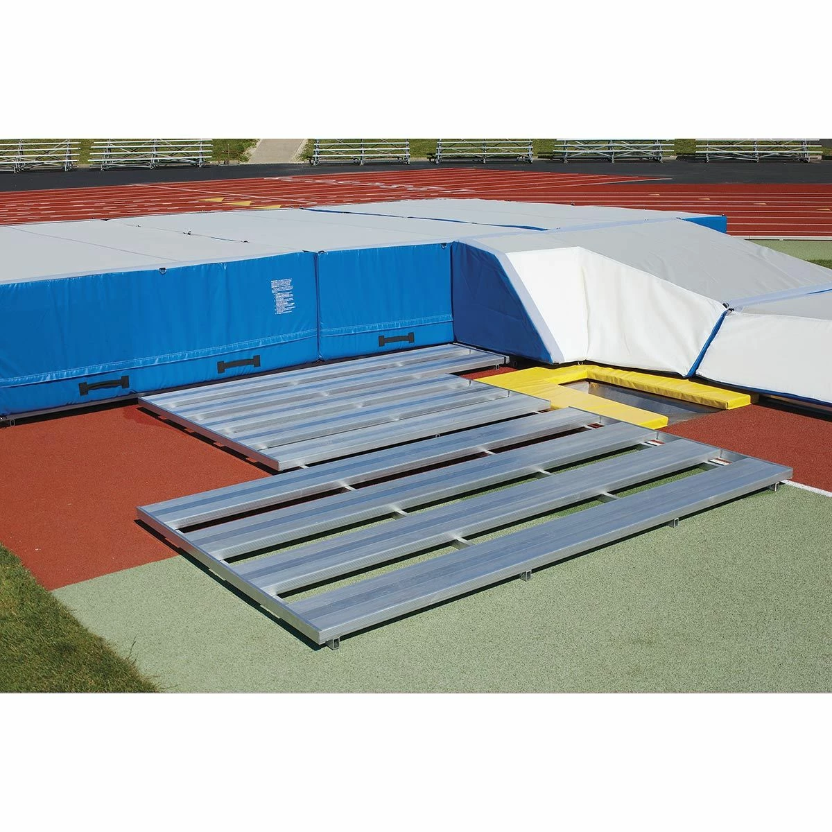 Gill Aluminum Pole Vault Pit Platforms 1 Gill Aluminum Pole Vault Pit Platforms