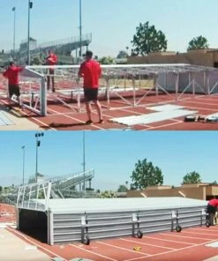 On-Site Factory Assembly for Gill Pole Vault Pit Garage -Track & Field Sales Store a87 449 01 1