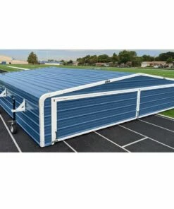 On-Site Factory Assembly for Gill Pole Vault Pit Garage -Track & Field Sales Store a87 449 03