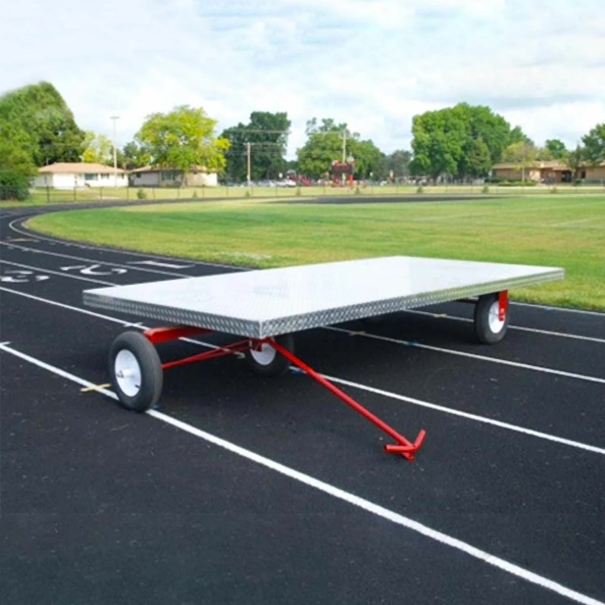 Blazer 2714 Aluminum Track Super Equipment Cart, 5'x10' 1 Blazer 2714 Aluminum Track Super Equipment Cart, 5'x10'