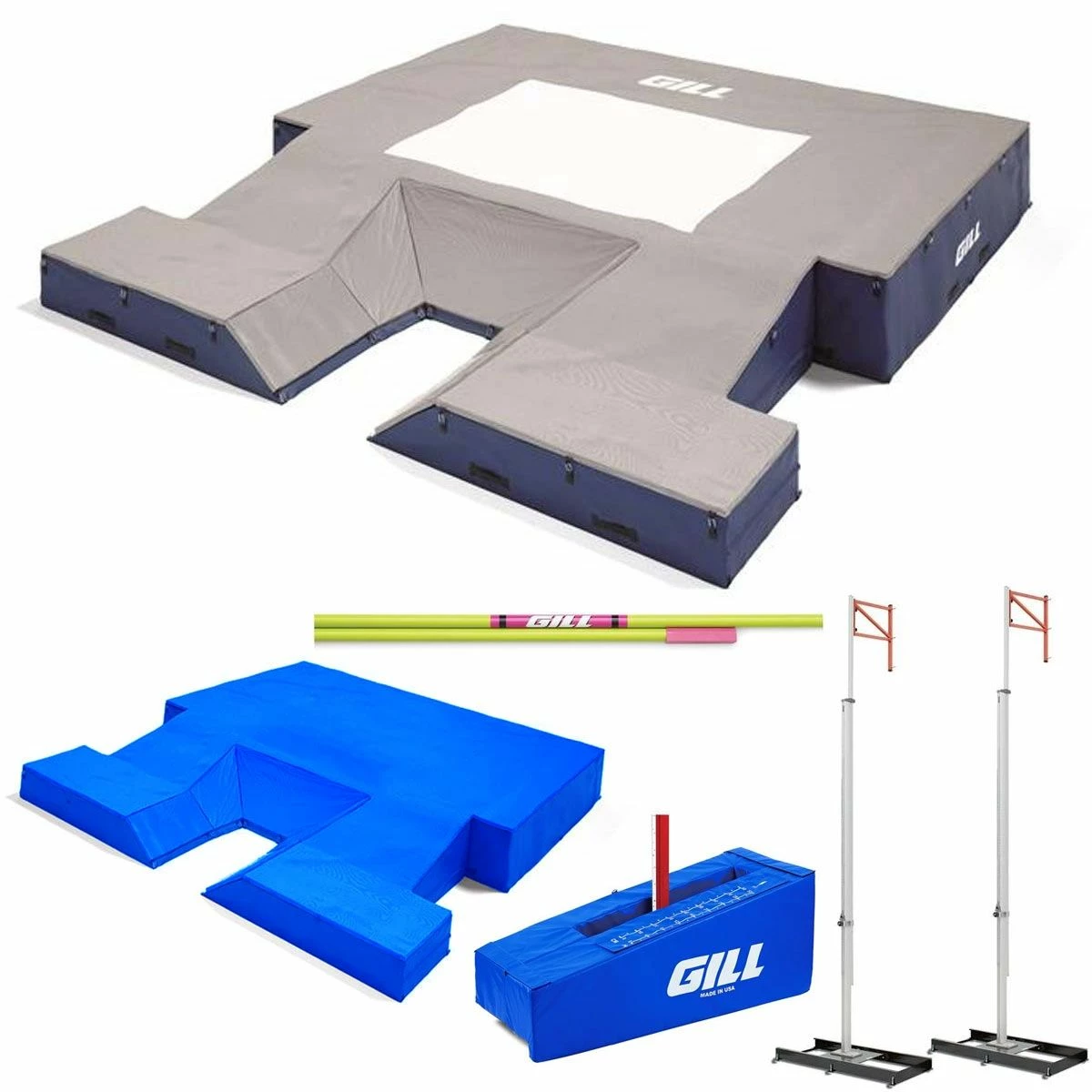 Gill G1 NCAA/NFHS Pole Vault Pit Value Pack, 20'x21'11"x32", VP66217 1 Gill G1 NCAA/NFHS Pole Vault Pit Value Pack, 20'x21'11"x32", VP66217