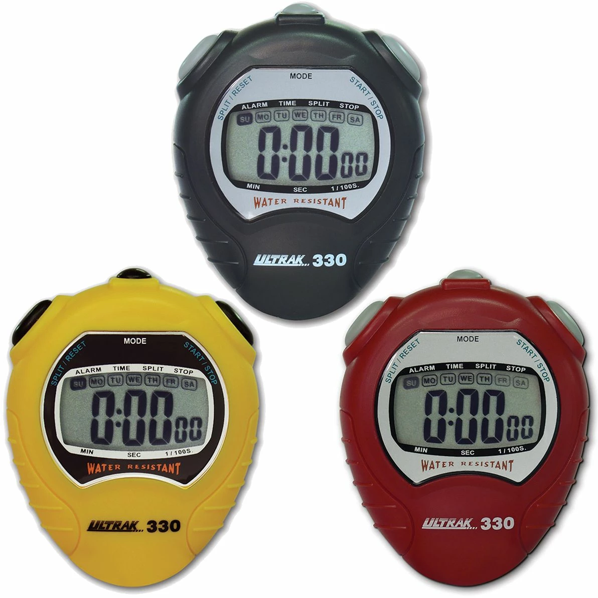Ultrak 330 Jumbo Display CUM Timer/Stopwatch Red 2 Ultrak 330 Jumbo Display CUM Timer/Stopwatch Red - Image 2