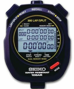 Seiko S141 300 Lap Memory Aquatic Stopwatch