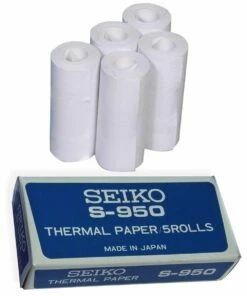 Seiko S950 Thermal Paper Roll for Stopwatch Printer, 5 pk