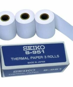 Seiko S951 LARGE Thermal Paper Roll for Stopwatch Printer, 3 pk