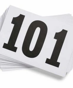 Gill 904 Track Competitor's Numbers, Numbers 401-500