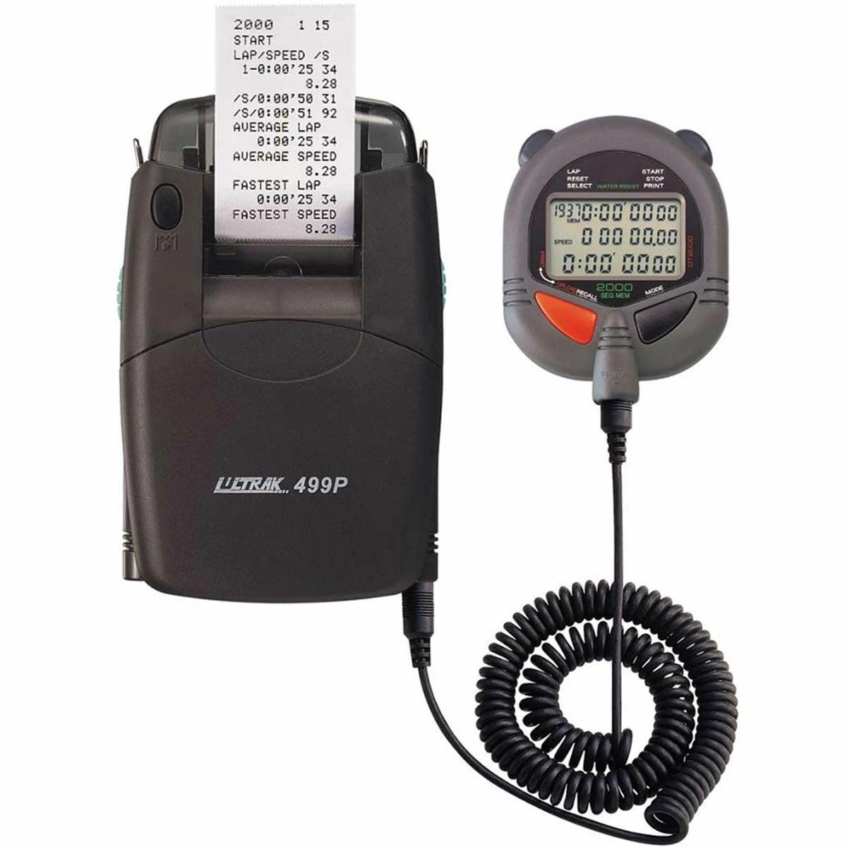 Ultrak 499 Set Two Piece Stopwatch/Printer System 1 Ultrak 499 Set Two Piece Stopwatch/Printer System
